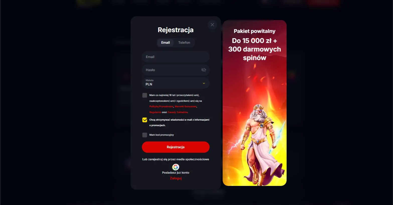 Jak założyć konto na YepCasino — Yep Casino